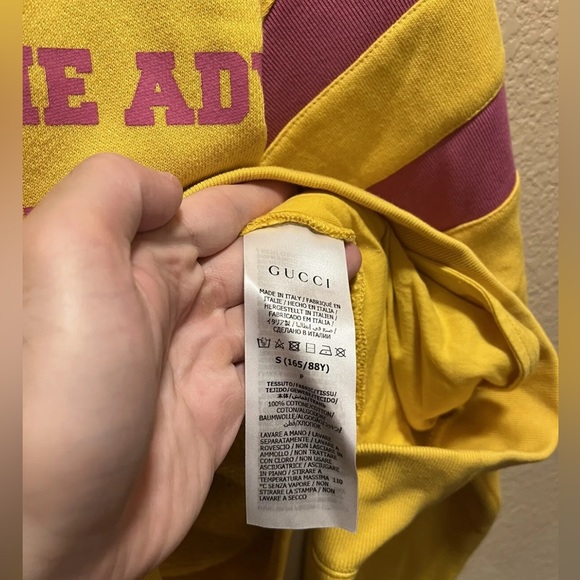 New Gucci GG Logo Hoodie Size S Oversized / US XL - Picture 13 of 13